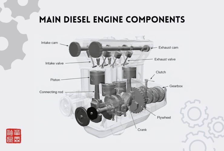 Main Diesel Engine Components