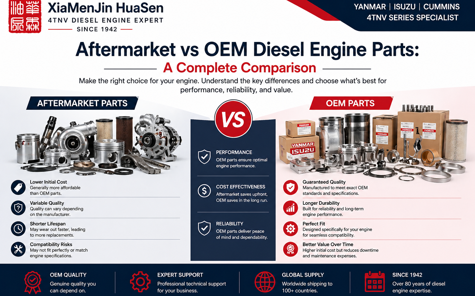 Aftermarket vs OEM Diesel Engine