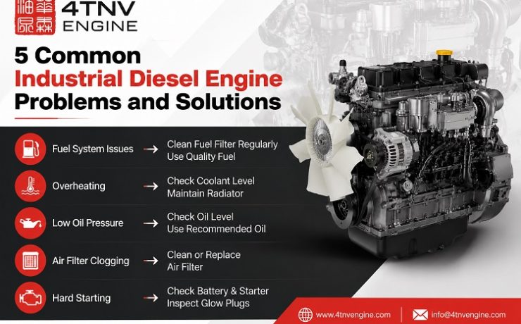 5 Common Industrial Diesel Engine Problems and Solutions