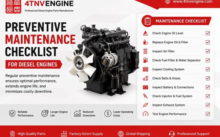 Preventive Maintenance Checklist for Diesel Engines