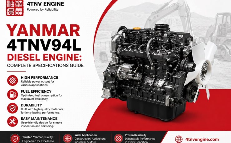 Yanmar 4TNV94L Diesel Engine