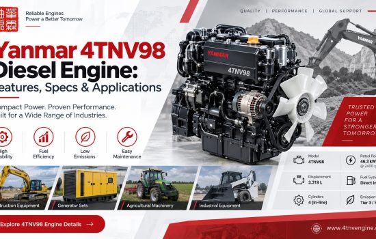 Yanmar 4TNV98 Diesel Engine